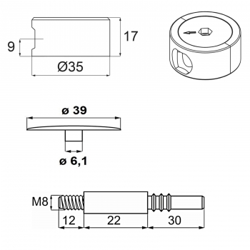 Eck- und Plattenverbinder FUERTE