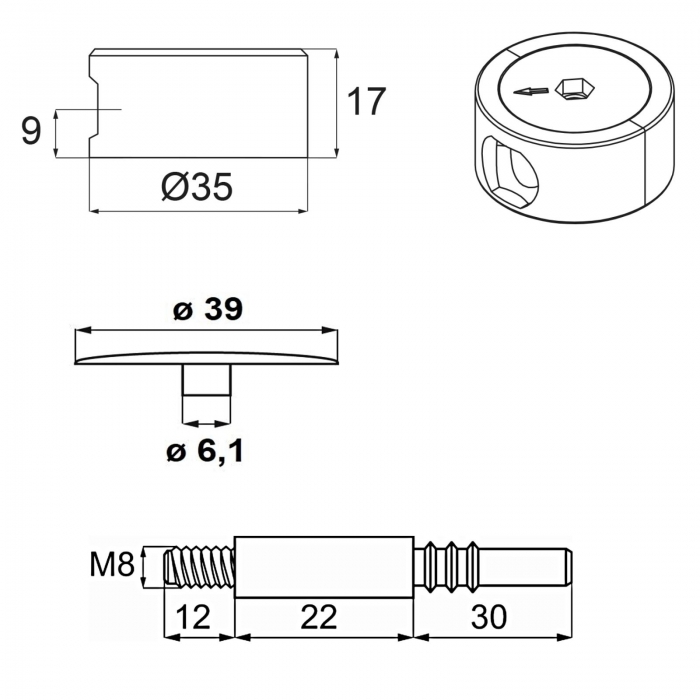 Eck- und Plattenverbinder FUERTE